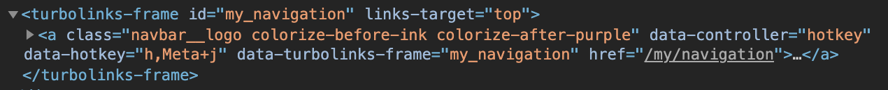 Turbolinks Turbolinks in hey.com code